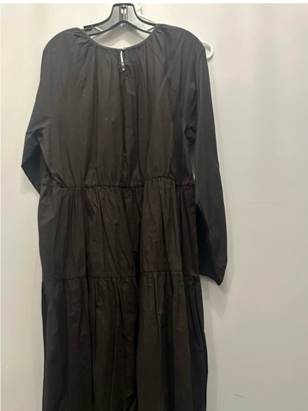 NWT Black Long Sleeve Tiered Women's Dress -Women’s S/M.